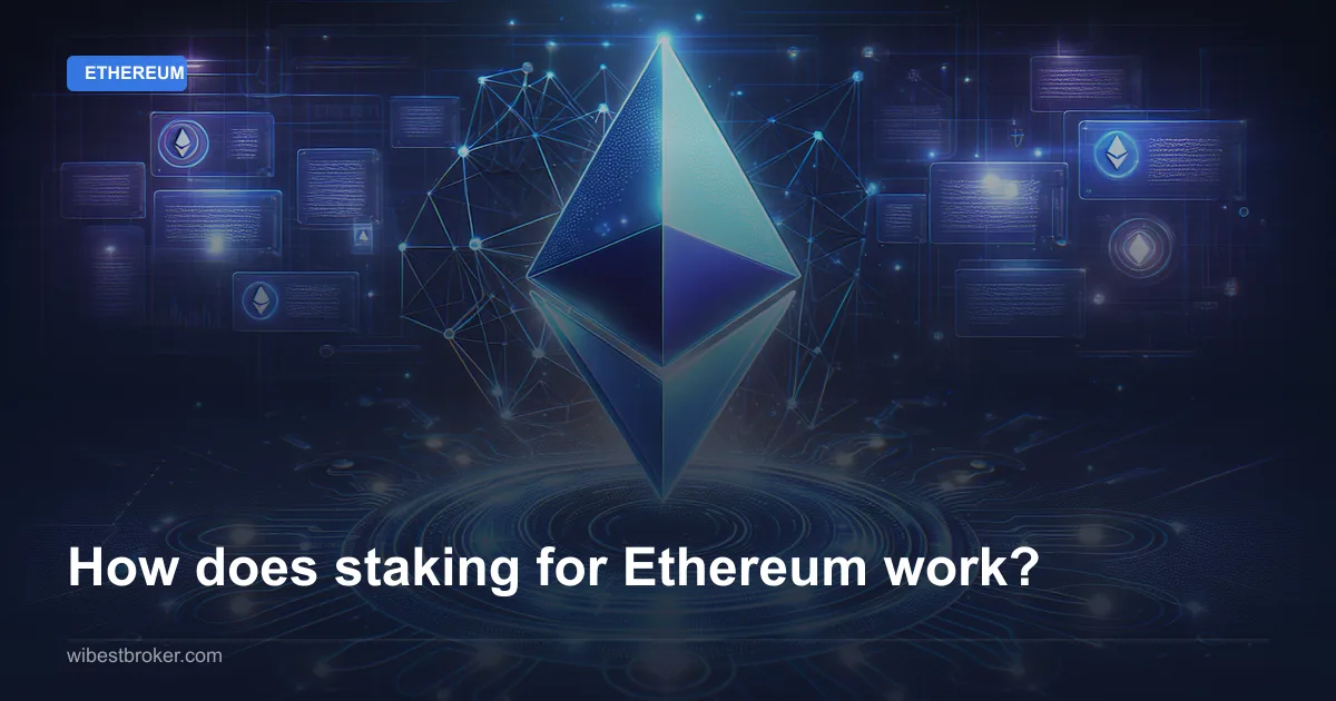 How does staking for Ethereum work?
