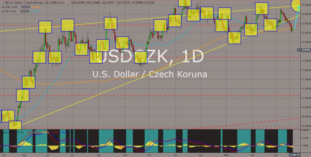 USDCZK chat
