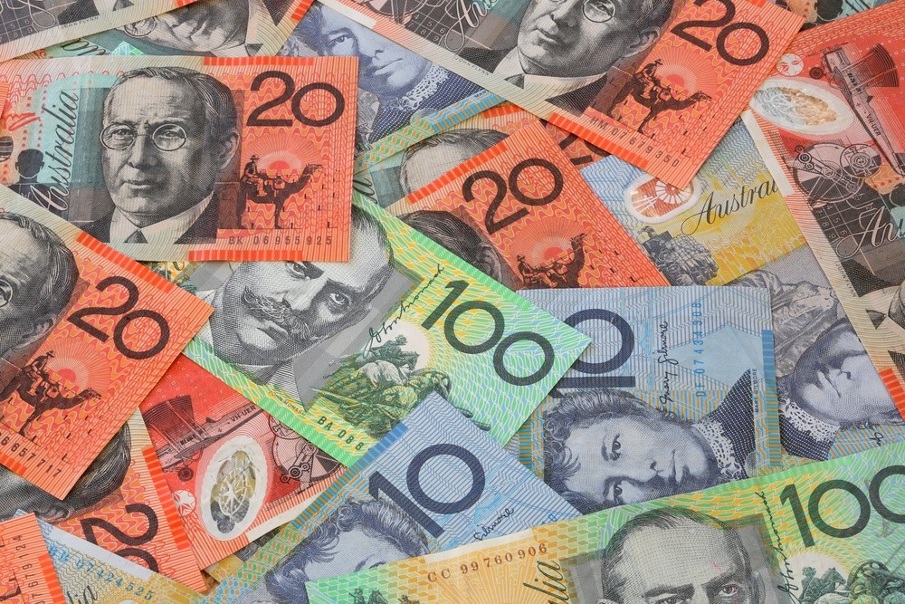 Wibest – the AUD: Australian dollar bills.